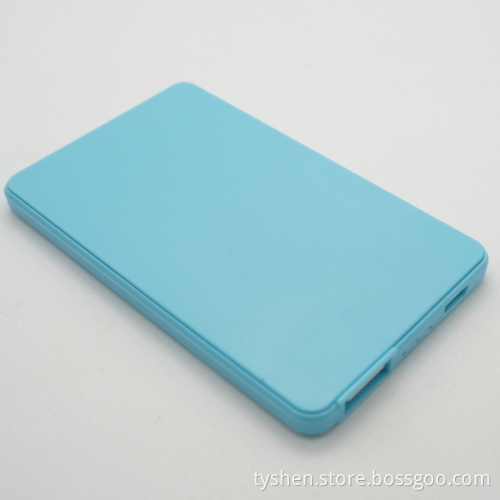 Business Card Power Bank 2200 mAh Blue Color (J20)